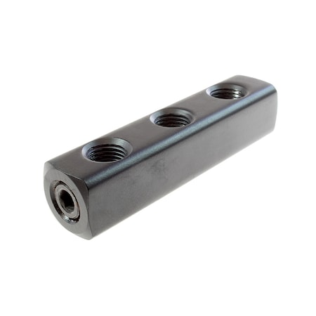 Coilhose Pneumatics 3 Port Low-Profile Manifold 1/4" In 1/4" Out 3032